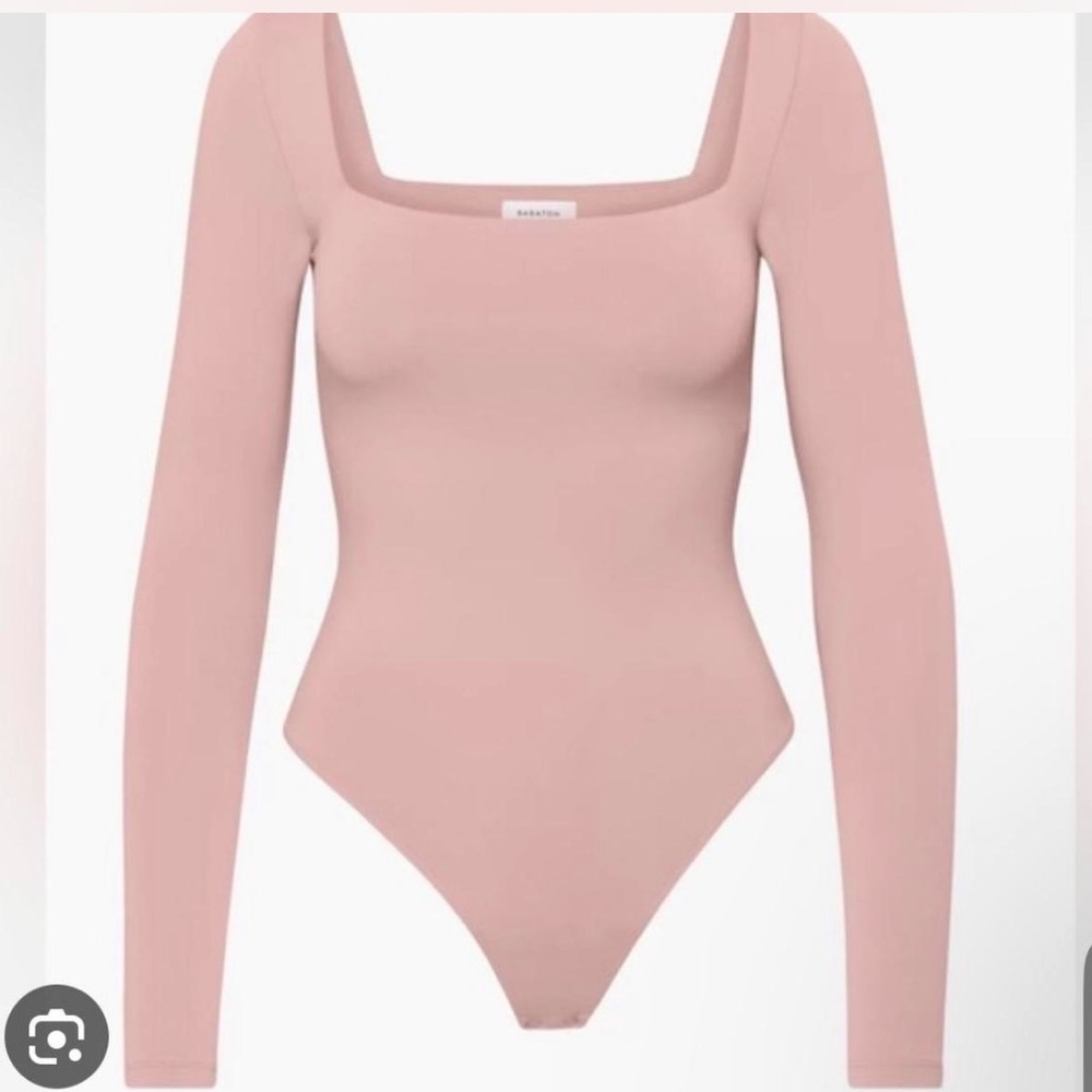 NWT Aritzia Contour Squareneck Longsleeve Bodysuit in Claremont